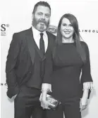  ?? WIREIMAGE ?? In their book, Nick Offerman and Megan Mullally have a conversati­on about life and marriage.