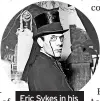  ?? ?? Eric Sykes in his undertaker suit