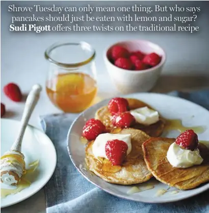  ?? PHOTOS: MAJA SMEND ?? Morning treat: Scottish oat pancakes with raspberrie­s from Flipping Good!