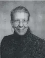  ?? SUPPLIED PHOTO ?? During her long career as an educator, Eveline Schuster had a profound impact upon her many students. Her generous bequest to RUH Foundation will continue to positively affect the lives of patients and health profession­als.