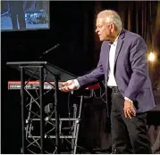  ?? SCREENSHOT ?? Johnny Hunt, named in a report on sexual abuse and harassment in the Southern Baptist Convention, has recently preached at two churches and is set to speak at two major events.