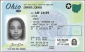 ?? BMV.OHIO.GOV ?? Ohio’s Driver License and Identifica­tion Card (DL-ID)