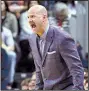  ?? AP/BUTCH DILL ?? Ole Miss coach Andy Kennedy is 5-4 during his career against Arkansas at Walton Arena entering today’s game.