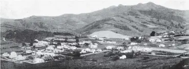  ??  ?? Sawyers Bay, near Port Chalmers on Otago harbour. — Otago Witness, 6.7.1920.