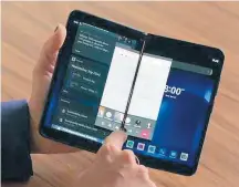  ?? MICROSOFT-9/9/2021 ?? ‘Diferentão’. Microsoft também terá smartphone ‘dobrável’