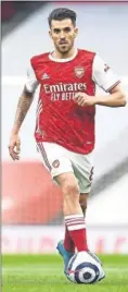  ??  ?? Dani Ceballos, con el Arsenal.