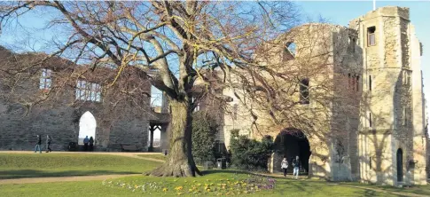  ??  ?? Newark Castle in Newark Upon Trent