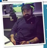 ??  ?? TOUGH GUY: Ant Middleton in TalkSport’s studio after alleged fight