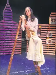  ?? SUBMITTED ?? Callie Schaden was Emily Webb in the production of Thorntown Wilder’s “Our Town” at Geauga Theater in 2018.