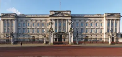  ?? ?? Magnificen­t—or dull? The façade of Buckingham Palace, refronted by Aston Webb within the constraint­s of the Victorian conversion by Edward Blore, sparks both admiration and disdain