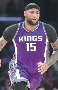  ?? USA TODAY SPORTS ?? The Sacramento Kings on Monday finalized a multi-player trade that sent DeMarcus Cousins (left) to the New Orleans Pelicans, where he will team up with fellow All-Star Anthony Davis (right).