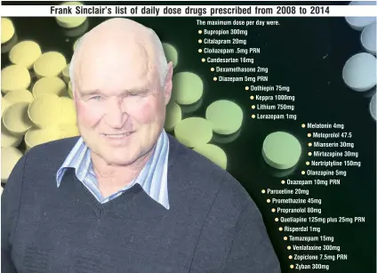  ?? PHOTO: SIMON HENDERSON ?? Scarred but triumphant . . . Cromwell man Frank Sinclair, whose brain tumour was misdiagnos­ed as a mental health issue for six years.