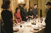  ?? HULU ?? In “We Were the Lucky Ones,” the Kurc family celebrates Passover in Radom, Poland, on the eve of World War II.