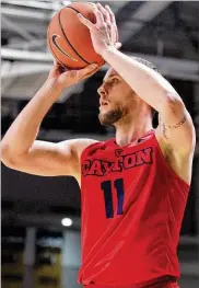  ?? DAVID JABLONSKI / STAFF ?? Dayton’s Matej Svoboda played 16 minutes against VCU on Saturday. He was the only UD frontcourt reserve to see action in the 88-84 overtime loss.