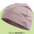  ??  ?? Motus BEANIE in Momentum Heather, $30, arcteryx.com.