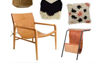  ??  ?? CLOCKWISE FROM TOP LEFT W Walkerlke pendant light,light $269,$269 indiehomec­ollective.com.indie Wall hanging by Madam Stoltz, $539, superette.co.nz. Bamboo stool, $79, tradeaid.org.nz. Leopard Shag cushion by Langdon Ltd, $199, superette.co.nz....