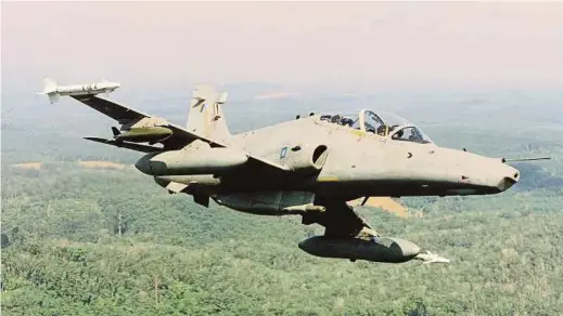 ?? PIX COURTESY OF BAE SYSTEMS ?? RMAF’s fleet of Hawk aircraft is being upgraded.