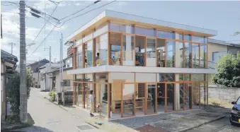  ??  ?? Tetsuo Kondo, Tetsuo Kondo Architects (Japan) Nakade House