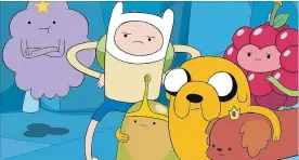  ?? CARTOON NETWORK TNS ?? The typical “Adventure Time” episode is about 11 minutes long, but its ambition is boundless.