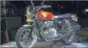  ?? AFP/GETTY IMAGES ?? The Intercepto­r is one of the current models Royal Enfield has in India