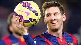  ??  ?? Lionel Messi.