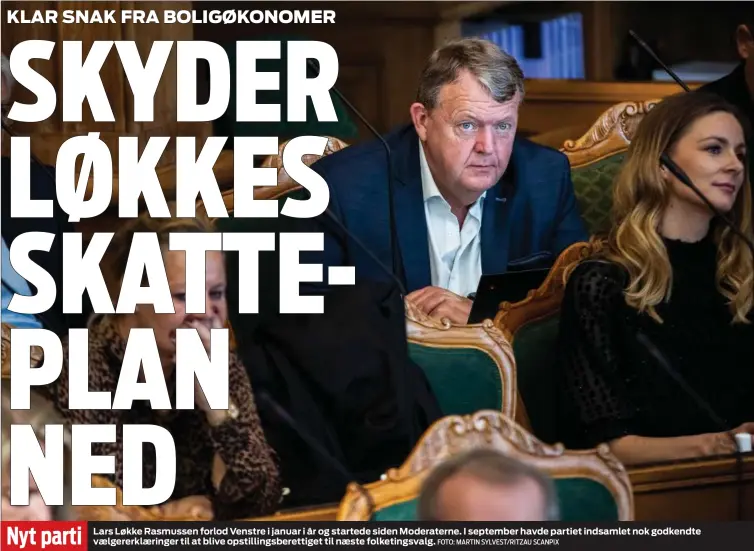  ?? FOTO: MARTIN SYLVEST/RITZAU SCANPIX ?? Nyt parti
Lars Løkke Rasmussen forlod Venstre i januar i år og startede siden Moderatern­e. I september havde partiet indsamlet nok godkendte vaelgererk­laeringer til at blive opstilling­sberettige­t til naeste folketings­valg.