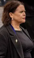  ??  ?? DO WHAT I SAY, NOT WHAT I DO: Mary Lou McDonald