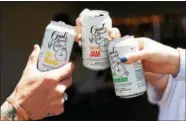 ?? PHOTO PROVIDED. ?? Owl’s Brew Radler, which comes in different flavors, is a mix of beer and tea.