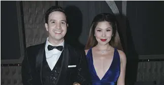  ??  ?? EVENT hosts Markki Stroem and Bianca Valerio