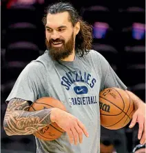  ?? AP ?? For the first time in his career Kiwi NBA star Steven Adams has found himself surplus to his coach’s requiremen­ts.