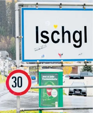  ?? ?? In Ischgl wurden die Ermittlung­en wegen der Gefährdung durch übertragba­re Krankheite­n eingestell­t. Dennoch explodiert­e die Anwendung der Paragrafen in der Pandemie.