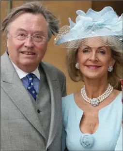  ??  ?? Court claims: David Mellor and his partner Lady Cobham