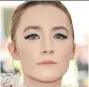  ??  ?? Saoirse Ronan