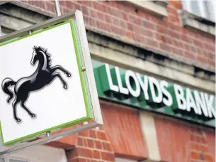  ??  ?? ●●The Lloyds Banking Group has announced plans to close 49 branches, including Royton