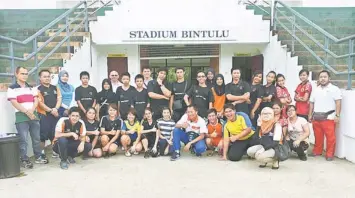  ??  ?? THE WINNING MENTALITY: File photo of some members of the state contingent attending one of the Sukma preparatio­n programmes joinly organised by the National Sports Institute and MSNS earlier this year. — Photo courtesy of Sarawak State Sports Council...