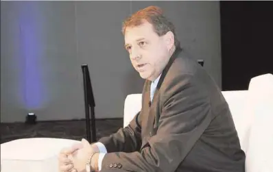  ??  ?? Jorge Riba, presidente de Dulcor, asegura que el monto impago es mínimo, dentro del ‘stock’ adeudado