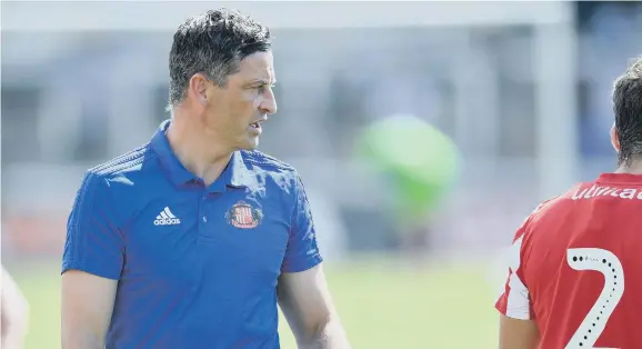  ??  ?? Sunderland manager Jack Ross is still developing his team.