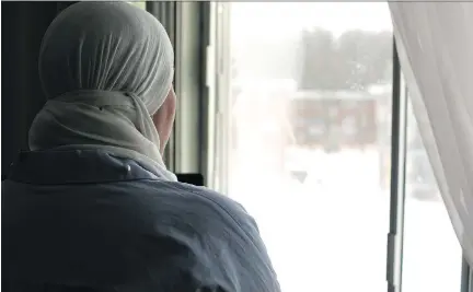  ?? MICHELLE SHEPHARD ?? The CBC documentar­y The Way Out focuses on the heartbreak­ing story of a Montreal woman trying to free her 19-year-old daughter from the clutches of ISIS in Syria. This image shows “Saeeda,” whose 22-year-old daughter left Montreal for Syria in November...