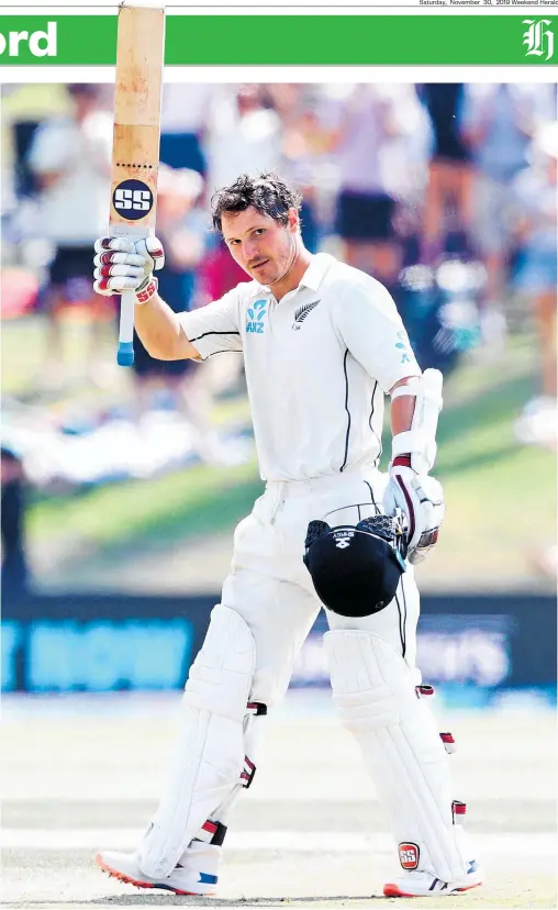  ?? Photo / Getty Images ?? BJ Watling’s double century at Mt Maunganui was one for the ages.