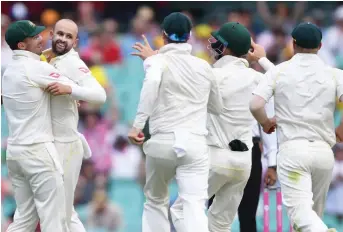  ??  ?? TEAM MAN: Nathan Lyon knows his designated jobs in the Australian team very well.