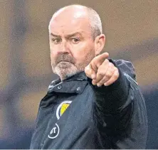  ??  ?? Boss Steve Clarke is refusing to get carried away by Scotland’s seven-game unbeaten run.