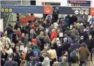  ??  ?? Airlines have reduced the number of passengers denied boarding in 2017. TED WARREN/AP