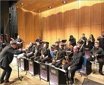  ?? COURTESY OF BAKERSFIEL­D COLLEGE ?? The Bakersfiel­d College Jazz Ensemble along with the college’s Jazz Combos will perform a concert on Monday.
