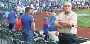  ?? MICHAEL SEARS / MSEARS@ JOURNALSEN­TINEL.COM ?? Brewers fan Bob Koehler has been a regular at both Miller Park and its predecesso­r, County Stadium.