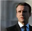  ?? Foto: afp ?? Wird Emmanuel Macron den hohen Er wartungen gerecht?