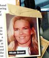  ?? ?? Nicole Brown
