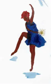  ?? Divulgação ?? Ilustração de Aline Bispo para ‘Serena Finitude’, obra infantil de Anelis Assumpção para a Veneta