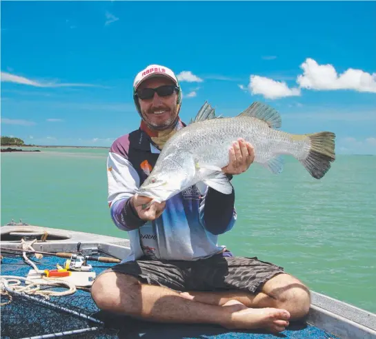  ??  ?? Bynoe Harbour offers great fishing for those in search of a few Barra.