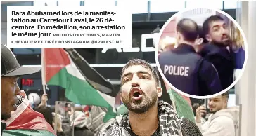 Accusations contre un leader propalestinien - PressReader