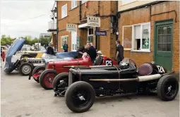  ??  ?? The Brooklands Double Twelve Motorsport Festival takes place every year